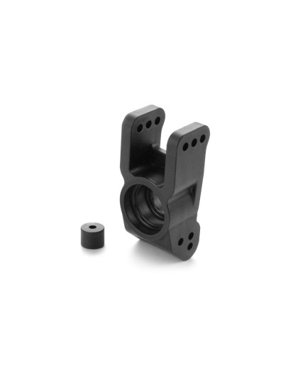 XB8 COMPOSITE REAR UPRIGHT LB - GRAPHITE - 353354-G - XRAY