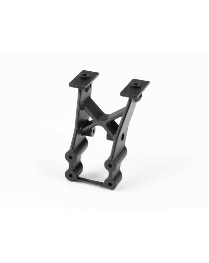 XB8 COMPOSITE REAR WING HOLDER SEMI-SPLIT BULKHEAD - XRAY - 353526