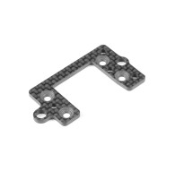 XB8E CARBON CENTER DIFF PLATE CABLE HOLDER - XRAY - 354048