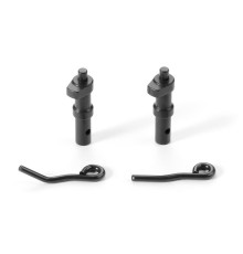 ALU BRAKE CAM POST & ROD (2+2) HARD COATED - 354061 - XRAY