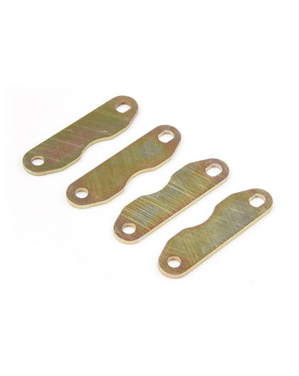 STEEL BRAKE PAD - LASER CUT - HARDENED (4) - 354121 - XRAY