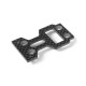 GTXE GRAPHITE CENTER MOUNTING PLATE 2.5MM - 354251 - XRAY