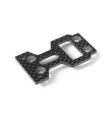 GTXE GRAPHITE CENTER MOUNTING PLATE 2.5MM - 354251 - XRAY