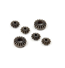 ACTIVE DIFF STEEL BEVEL & SATELLITE GEARS (2+4) - 355130 - XRAY