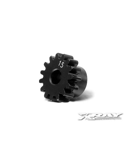 Pignon 15 dents module 1.0 - XRAY - 355715