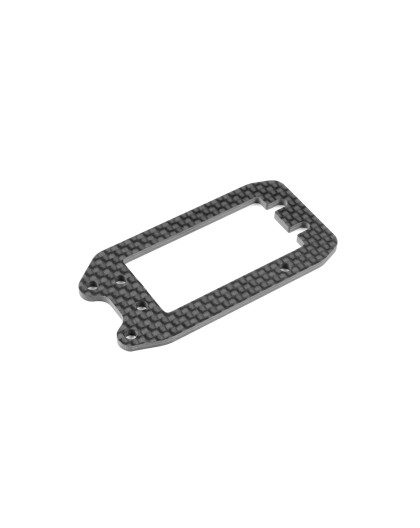 SADDLE PACK CARBON SERVO HOLDER - XRAY - 356107