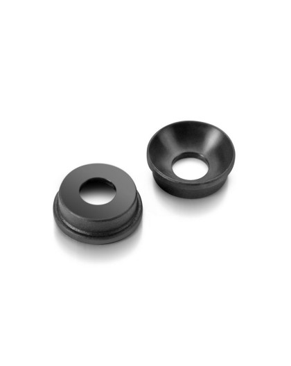 COMPOSITE BALL CUP 13.9 MM - GRAPHITE (2) - 357254-G - XRAY