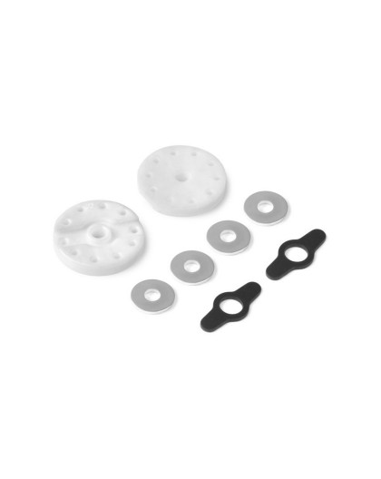 Pistons 16mm 8x1.2 + 2x1.2 clapet (2) - XRAY - 358030