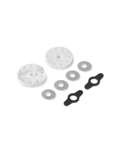 Pistons 16mm 8x1.3 + 2x1.2 clapet (2) - XRAY - 358031