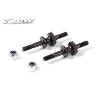 STEEL SCREW SHOCK PIVOT BALL WITH HEX (2) - 358047 - XRAY