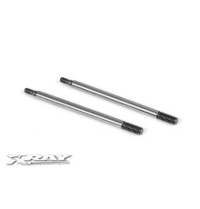 FRONT SHOCK SHAFT (2) - 358162 - XRAY