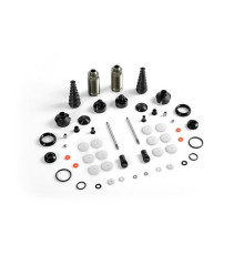 XB8'16 REAR SHOCK ABSORBERS COMPLETE SET - V2 (2) - XRAY - 358206