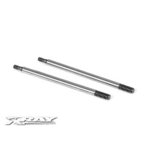 XB9 Tiges d'amortisseurs arrière (2) - XRAY - 358262