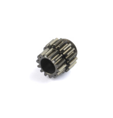 ALU PINION GEAR 14/18T - HARD COATED - XRAY - 358422