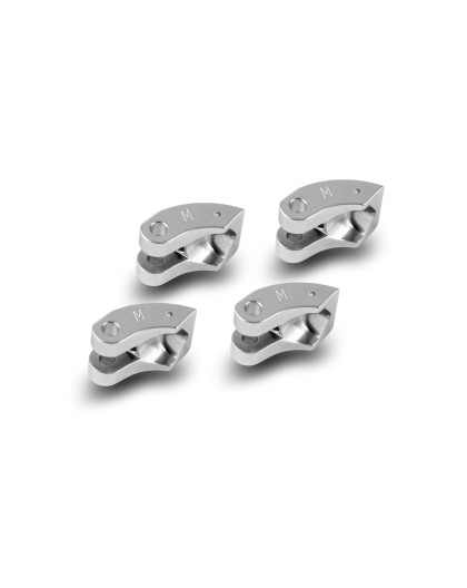 Masselotte alu embrayage 4 points 1g - Medium (4) - XRAY - 358456