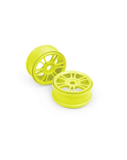 WHEELS STARBURST - YELLOW (4) - 359809 - XRAY