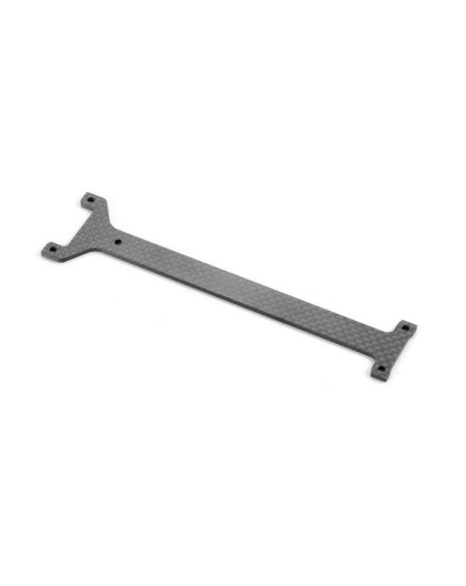GRAPHITE FRONT UPPER DECK 2.0MM - 361163 - XRAY