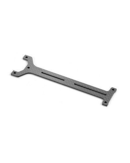 GRAPHITE REAR UPPER DECK 2.0MM - LONG - 361167 - XRAY