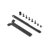 GRAPHITE CHASSIS BRACE UPPER DECK - SADDLE PACK (2) - 361169 - XRAY