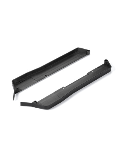 COMPOSITE CHASSIS SIDE GUARDS L+R - V2 - GRAPHITE - XRAY - 361277-G
