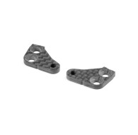 GRAPHITE EXTENSION ALU STEERING BLOCK (1+1) - 2 SLOTS - XRAY - 362272