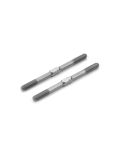 ADJUSTABLE TURNBUCKLE 50MM M3.5 L/R (2) - XRAY - 362624