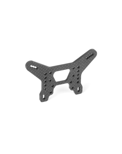 GRAPHITE SHOCK TOWER FOR BULKHEAD HS - REAR - 3.5MM - XRAY - 363085