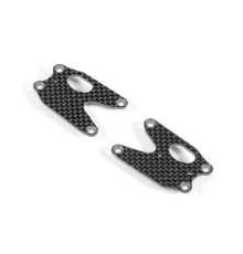 GRAPHITE REAR LOWER ARM PLATE 1.6MM (L+R) - 363190 - XRAY
