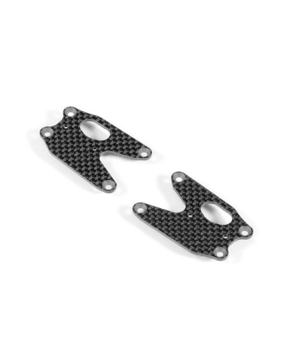 GRAPHITE REAR LOWER ARM PLATE 1.6MM (L+R) - 363190 - XRAY