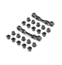 ALU REAR SUSPENSION HOLDERS - HIGH ROLL CENTERS - SET - XRAY - 363300