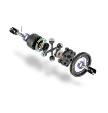 GEAR CENTER DIFFERENTIAL - LARGE VOLUME - SET - 364904 - XRAY