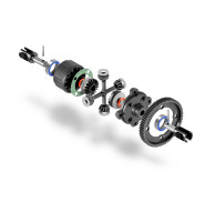 GEAR CENTER DIFFERENTIAL - LARGE VOLUME - SET - 364904 - XRAY