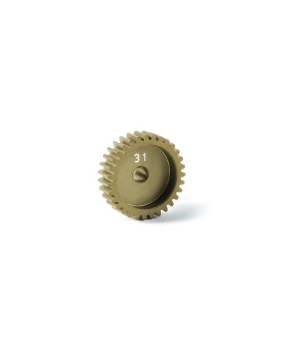 ALU PINION GEAR - HARD COATED 31T / 48 - 365731 - XRAY
