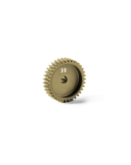 ALU PINION GEAR - HARD COATED 35T / 48 - 365735 - XRAY