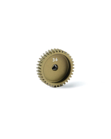 ALU PINION GEAR - HARD COATED 36T / 48 - 365736 - XRAY