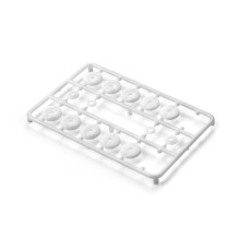 SHOCK PISTONS - COMPLETE SET - DELRIN - BIG BORE - XRAY - 368032