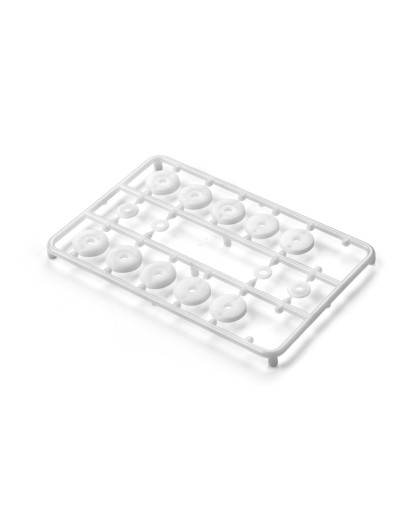 Set de pistons d'amortisseurs Delrin - 13mm - XRAY - 368032