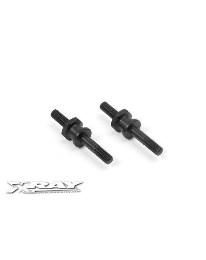 STEEL SCREW SHOCK PIVOT BALL WITH HEX (2) - 368045 - XRAY