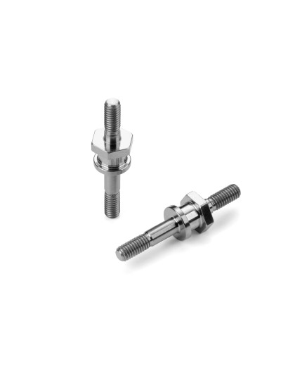 TITANIUM SCREW SHOCK PIVOT BALL WITH HEX (2) - XRAY - 368045-T