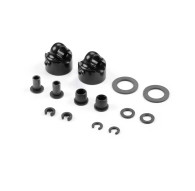 ALU SHOCK CAP-NUT WITH VENT HOLE (2) - XRAY - 368052