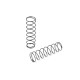 REAR BIG BORE CONICAL SPRING-SET L 67MM - 2 DOTS (2) - XRAY - 368492