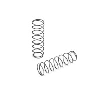 REAR BIG BORE CONICAL SPRING-SET L 67MM - 2 DOTS (2) - XRAY - 368492