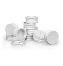 4WD FRONT WHEEL AERODISK WITH 14MM HEX - WHITE - V2 (10) - 369900 - X