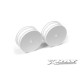 4WD FRONT WHEEL AERODISK WITH 14MM HEX - WHITE - V2 (2) - 369910 - XR