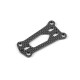 X1 GRAPHITE 2.5MM ARM MOUNT PLATE - 371062 - XRAY