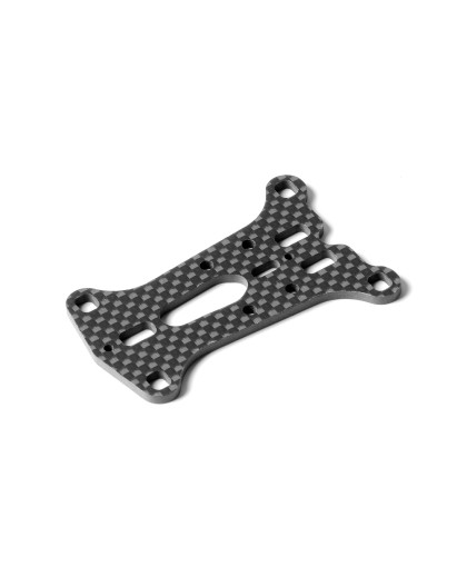 X1'20 GRAPHITE ARM MOUNT PLATE - WIDE TRACK-WIDTH - 2.5MM - 371067 - 