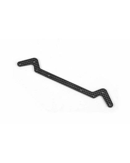 X10'15 REAR BRACE - GRAPHITE 2.5MM - 371072 - XRAY