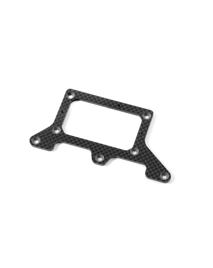 X12'16 GRAPHITE 2.5MM REAR POD LOWER PLATE - 371150 - XRAY
