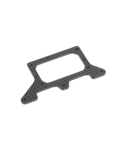 X1 GRAPHITE 2.5MM REAR POD LOWER PLATE - 371147 - XRAY