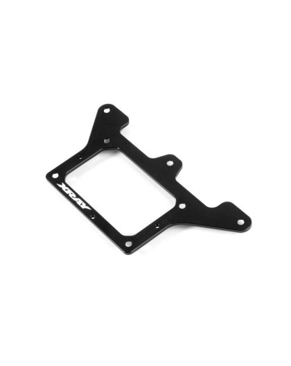 X12'17 ALU 2.0MM REAR POD LOWER PLATE - 7075 T6 - 371154 - XRAY